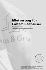 Haus & Grund Mietvertrag Einfamilienhaus